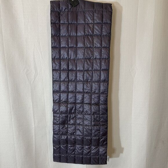 The North Face Thrmoball Scarf Womens Purple Gray Reversible Primaloft Winter - Picture 1 of 8